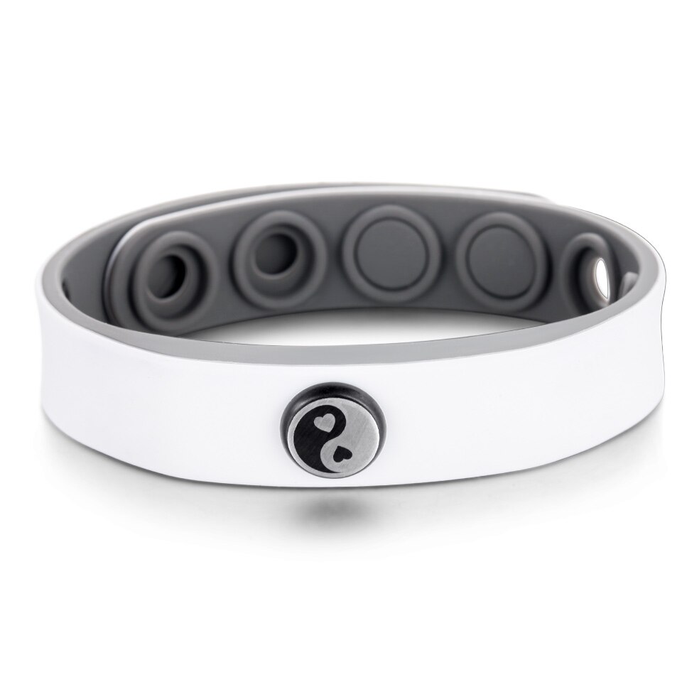 Rainso Bracelet For Man Length 21.5-22cm Health Care Elements（Negative Ions）OFB-1376BK China: white