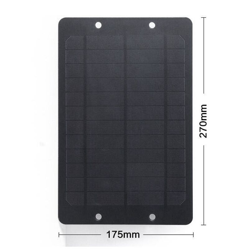 6v 6w solcellepanel med koblingsboks for sykkel deler dc system offentlig leie sykkel solcelle monokrystallin universal