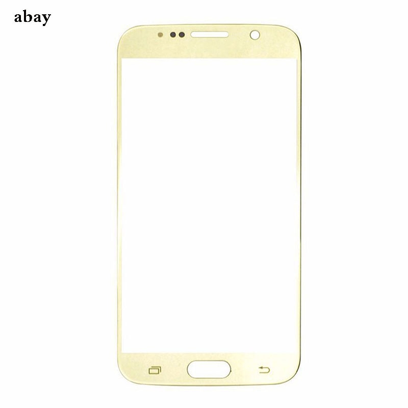 Replacement Outer Glass For samsung galaxy S6 G920 G920F Touch Screen Front Glass Outer Lens & Adhesive