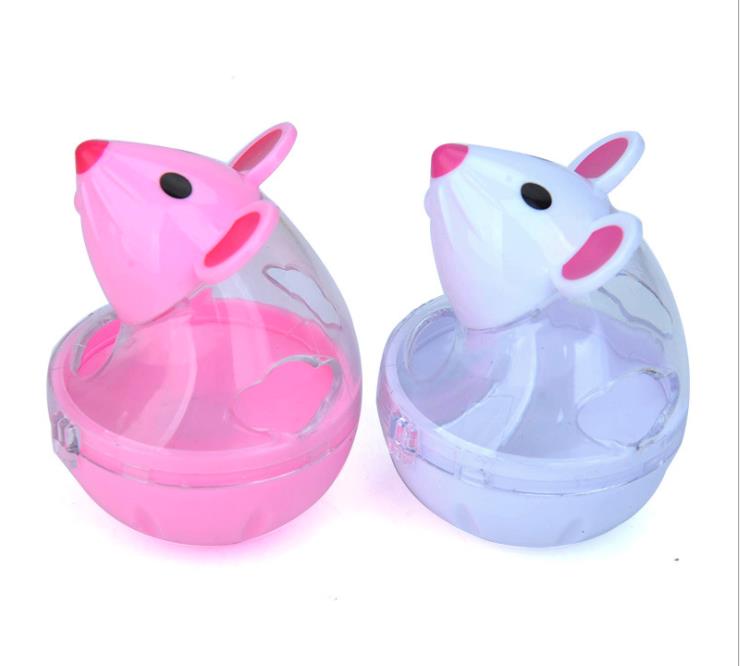 Pet Cat Fun Tumbler Feeder Toy Mouse Leaking Food Balls pet leaking device funny cat interactive toy