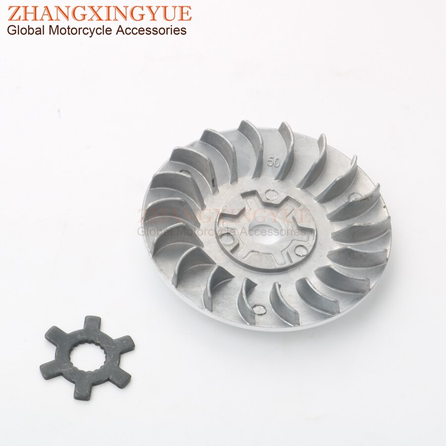 Scooter Variator kit & 13mm Star Washer for Minarelli MBK MachG 50 Nitro Naked Ovetto 50 Stunt Naked 50cc AC LC 2-stroke