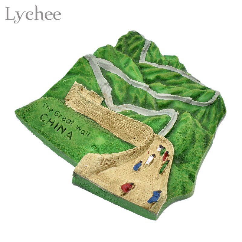 Lychee Life China Scenic The Great Wall Fridge Magnets Stickers Refrigerator Magnet Stickers Travel Souvenirs Home Decoration