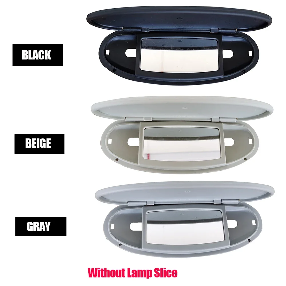 Pare-soleil de voiture, boîtier de panneau de pare-soleil, couvercle de miroir de vanité pour MINI Cooper S One D JCW R56 R55R57 R59 R60, accessoires d'intérieur