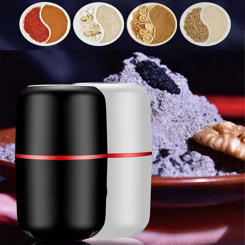 Coffee Grinder Electric Mini Coffee Bean Nut Grinder Soybeans Electric Mini Bean Multifunctional Home Coffe Machine Kitchen Tool