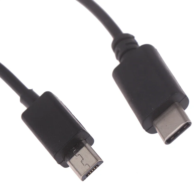 Micro usb / typ c  to 2 otg dual port hub kabel y splitter för surfplatta android mus tangentbord micro-usb typ-c adapter omvandlare