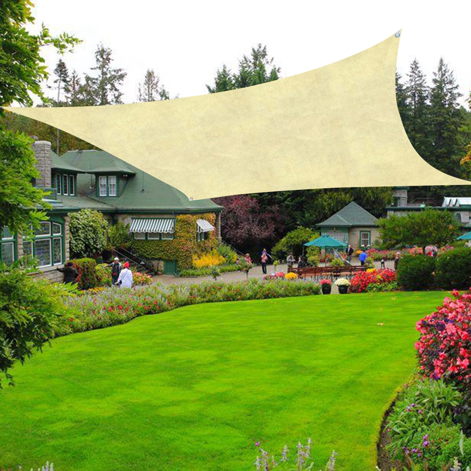 Garden Backyard Sun Shade Sail Sunshade UV Protection Canopy for Shade Net