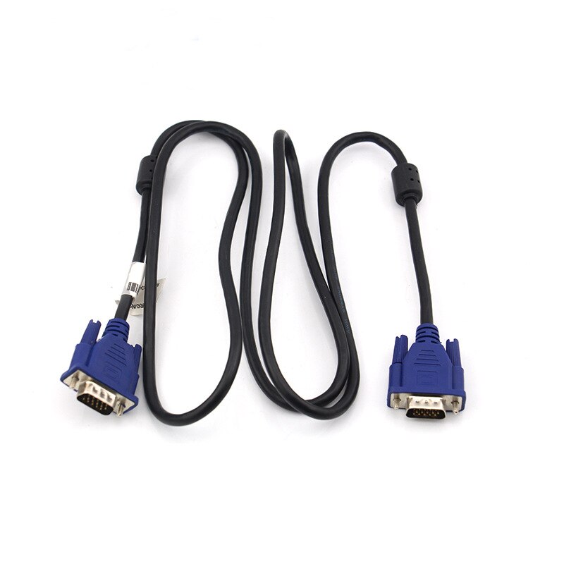 VGA cable 1.5 m 3+5 VGA line video data cable computer HD cable