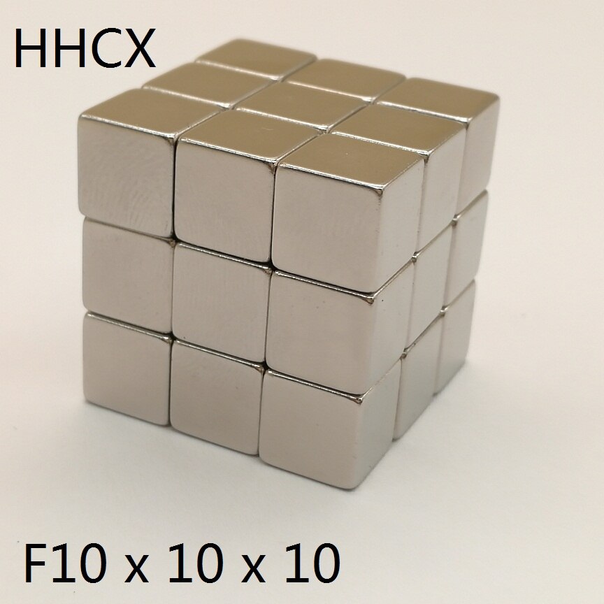 100pcs/lot Magnet 10x10x10 N35 Magnet 10*10*10 Magnets 10 x 10 x 10 for moto