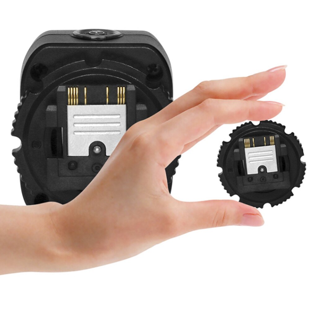Tf 334 med pc-port reservedele kamera flash tilbehør sko adapter fotografering udskiftning aluminiumslegering til sony  a7 rx1