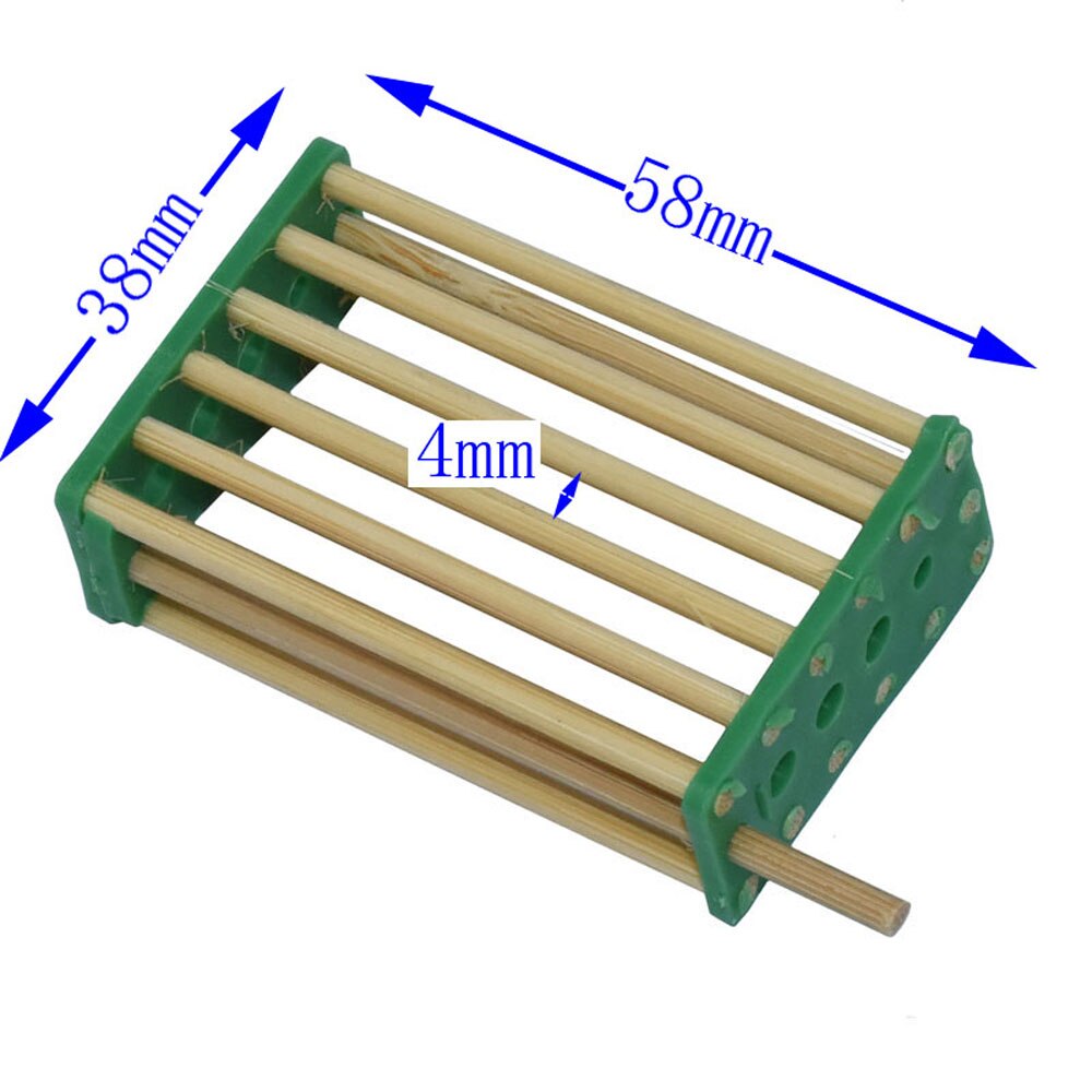 Bee Nest Bamboo Queen Bee Isolation Transport Cage Beekeeping Tools for Apiculture Beekeeper 6 Pcs: Default Title