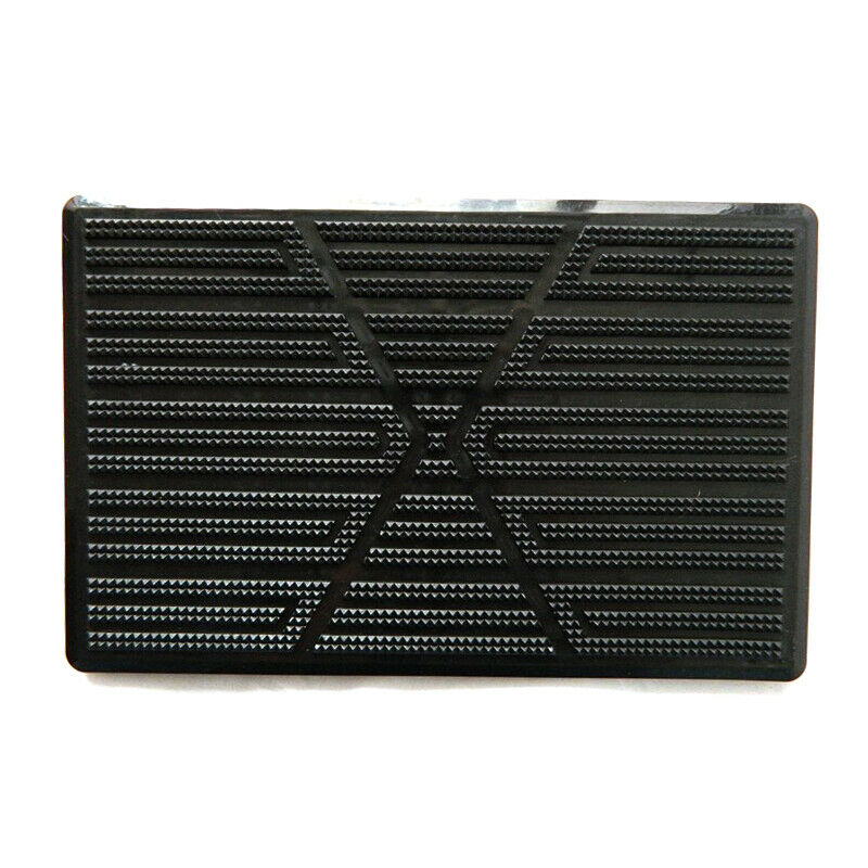 Foot Foot Rest Pedal Rest Pedal Plate Pad Black For Driver Scuff Guard