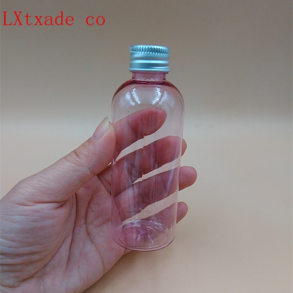 100ml groene, roze, witte plastic lege flessen in originele navulbare stijl, parfum, cosmetische watercontainers