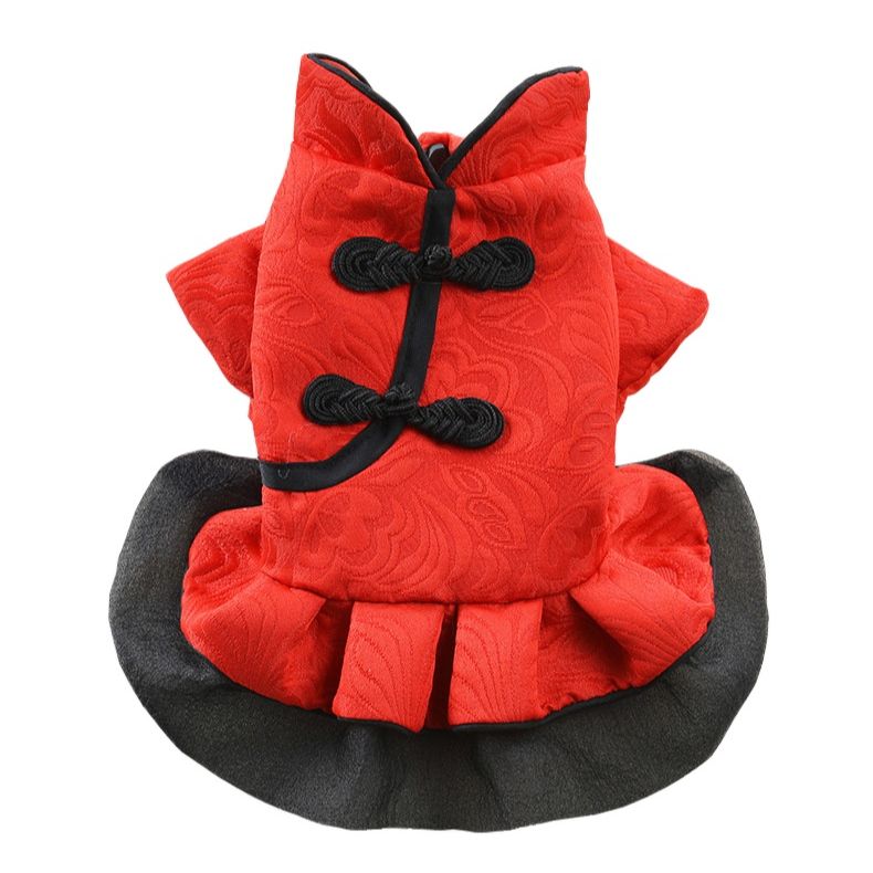 Pomeranian Clothing Spring Dog Dress Costume Outfit Cat Yorkshire Bichon Poodle Schnauzer Small Pet Dog Clothes