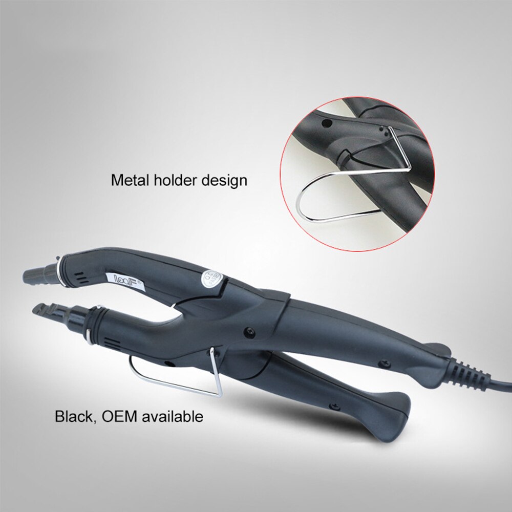 Hair Extension Iron Keratin Bonding Tools Fusion Heat Connector Machine Temperature Fusion Heat Connector