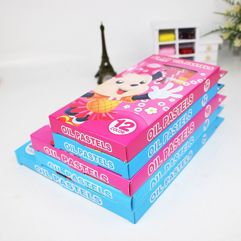P2 Stationery Oil Painting Sticker 18 Color cartoon children's baby stationery crayon school supplies kids art set