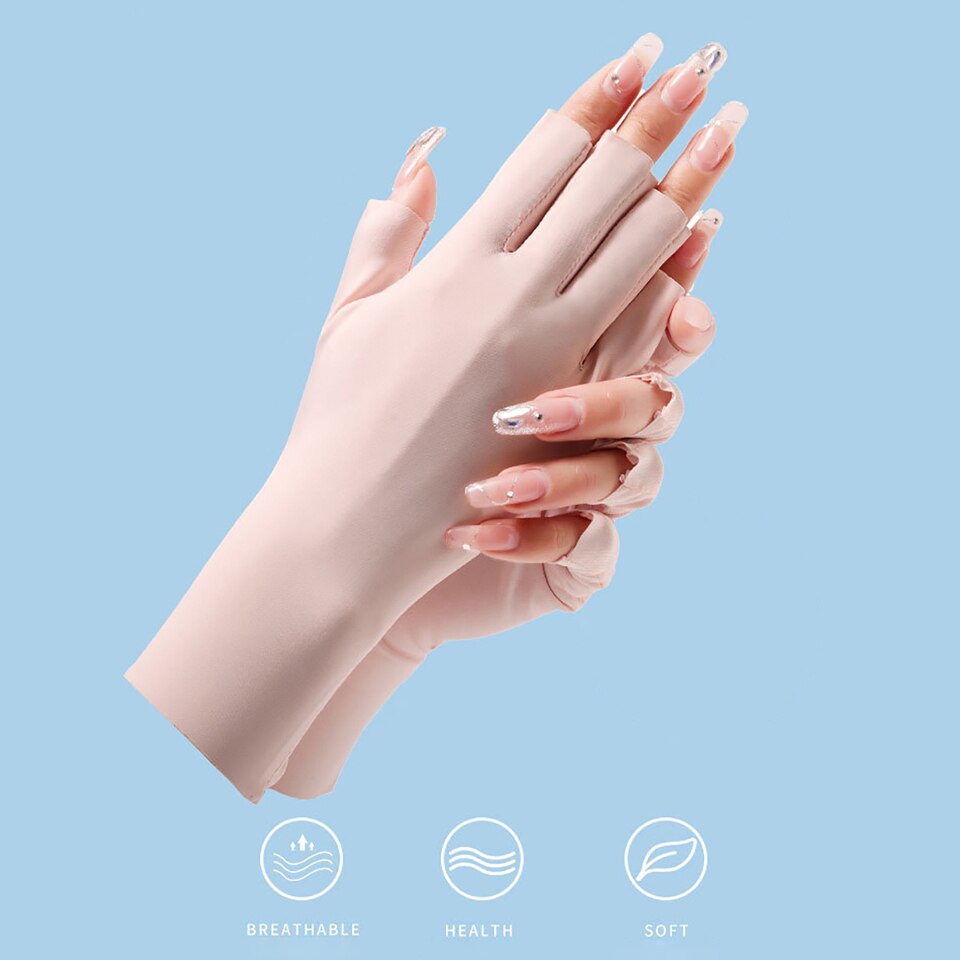 Cache-visage Anti-UV En Soie Glacée Respirant Pour Cyclisme Et Pêche