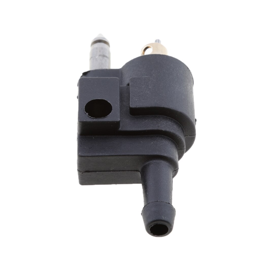 Fuel Line Tank Connector for Yamaha Outboard Motor Male Mount Hose, Black