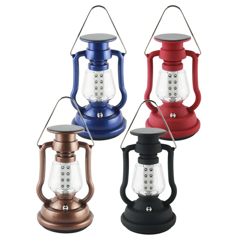 16 LED Portable Night Light Camping Dynamo Solar Light Hand Crank Manual Charge Emergency Lamp Lantern Outdoor Light