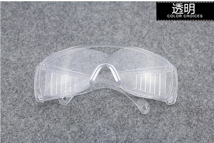 Anti-virus sikkerhedsbriller over briller blød klar pc antivirus tåge spray hospital: Gennemsigtig