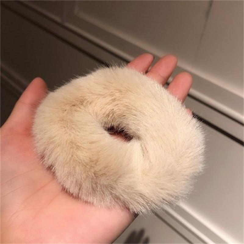 Kaninchen Haar Seile Bär Scrunchies Frauen Mädchen Elastische Haar Gummibänder Gummi freundlicher Pferdeschwanz Halfter Haar Krawatten Haar Zubehör