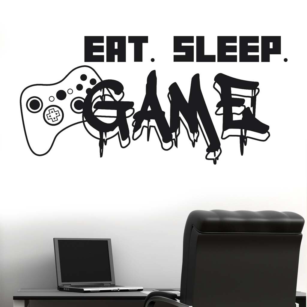 Behang Home Decor Eet Slaap Spel Muurstickers Verw... – Vicedeal