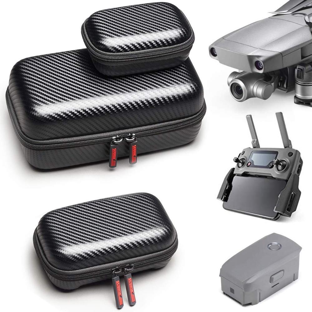 Dji mavic 2 pro / zoom tilbehør drone body vandtæt bærbar opbevaring pu taske fjernbetjening batteri hardshell taske