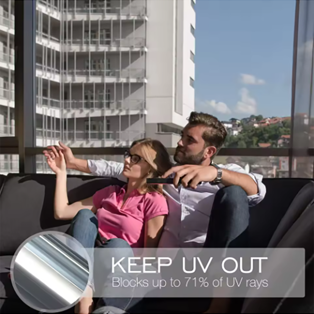 Windows balconies household insulation glass film privacy protection sun protection one-way mirror window film stickers