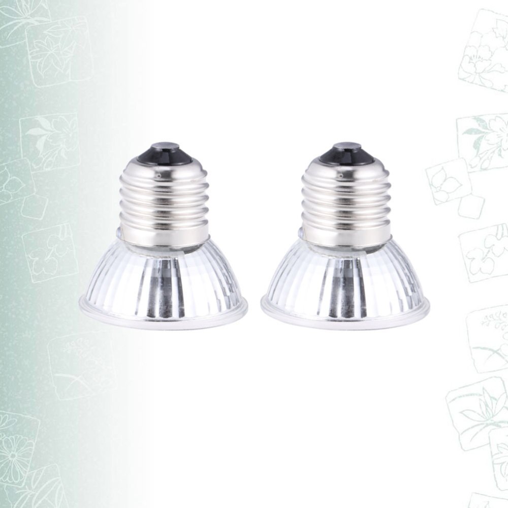 5 stk 75w uvb+uva 3.0 krybdyr lampe pære skildpadde basking uv pærer varme lampe krybdyr sol pære: Sølv