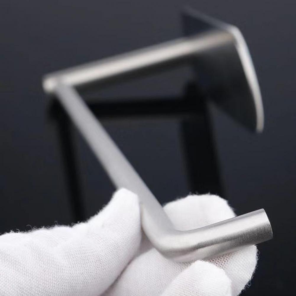 Roll Paper Holder Wall Mount Stainless Steel Storage Holder Paper Towel Rack Hanger Organization Towel Holder Tissue Hanger