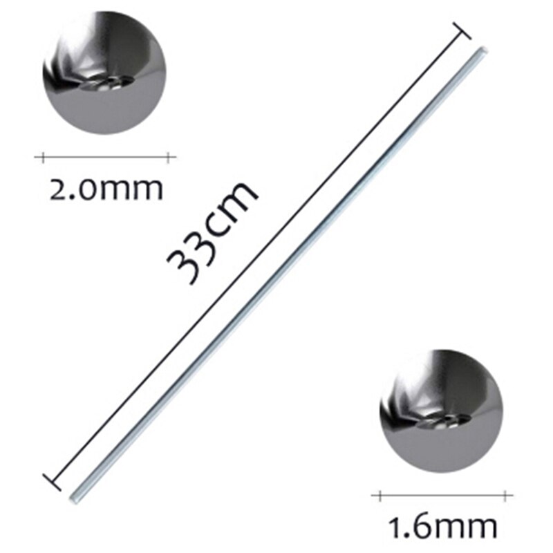 10 st 500mm 330mm svetsstänger lågtemperatur aluminiumlöd svetsstång trådelektrodsvetspinnar lödtillförsel
