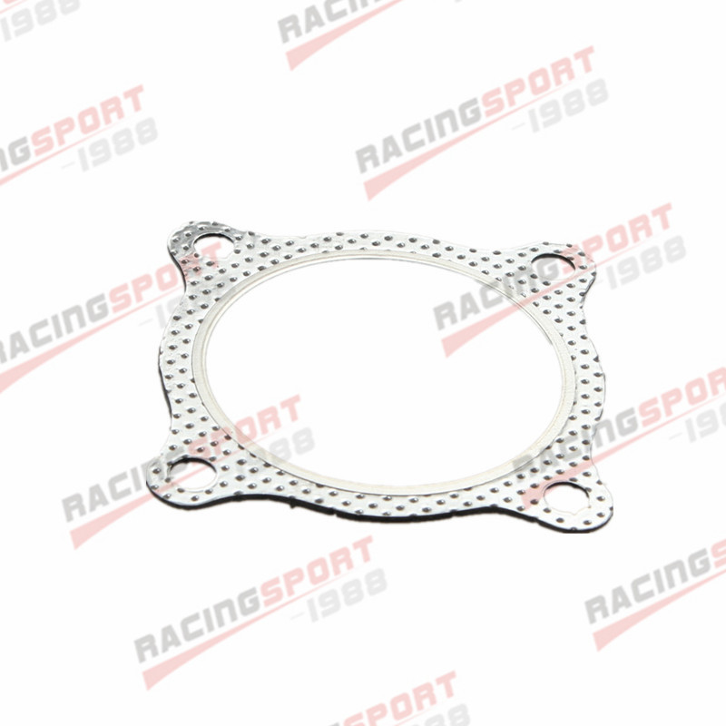 3" 4-Bolt HighTemp Exhaust Gasket Turbo/Manifold/Header Down/Dump Pipe Flange