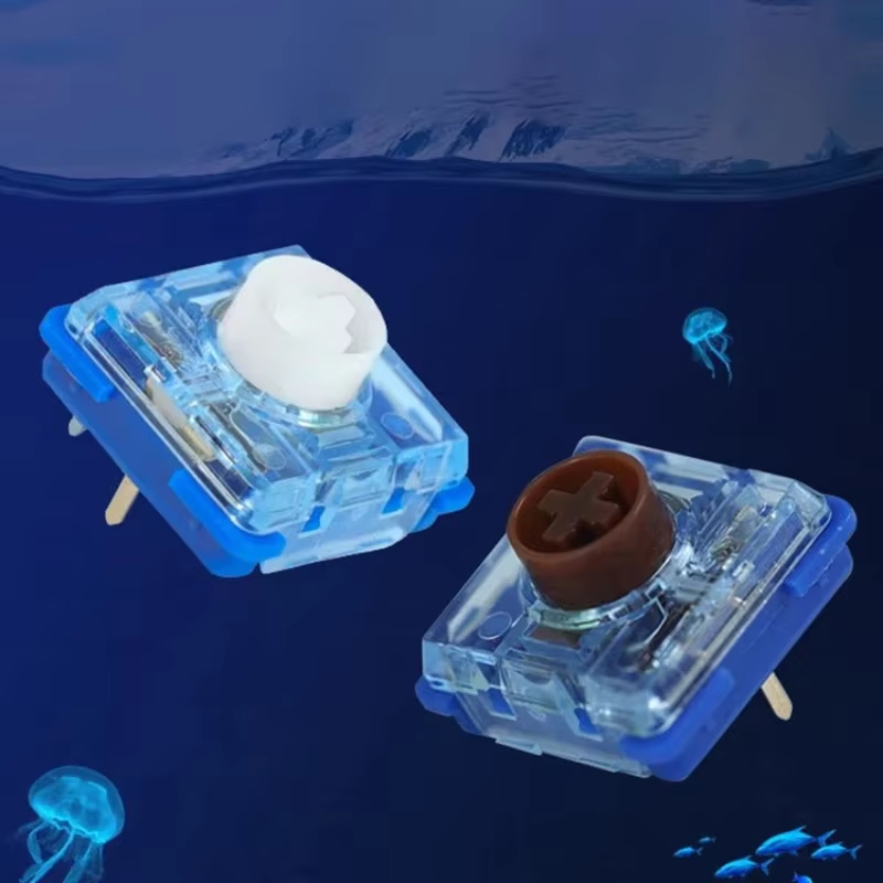 Kailh Deep Sea Mini clavier silencieux commutateur linéaire Tactile 1353 Hitbox personnalisé interrupteur bas clavier mécanique ordinateur portable commutateurs
