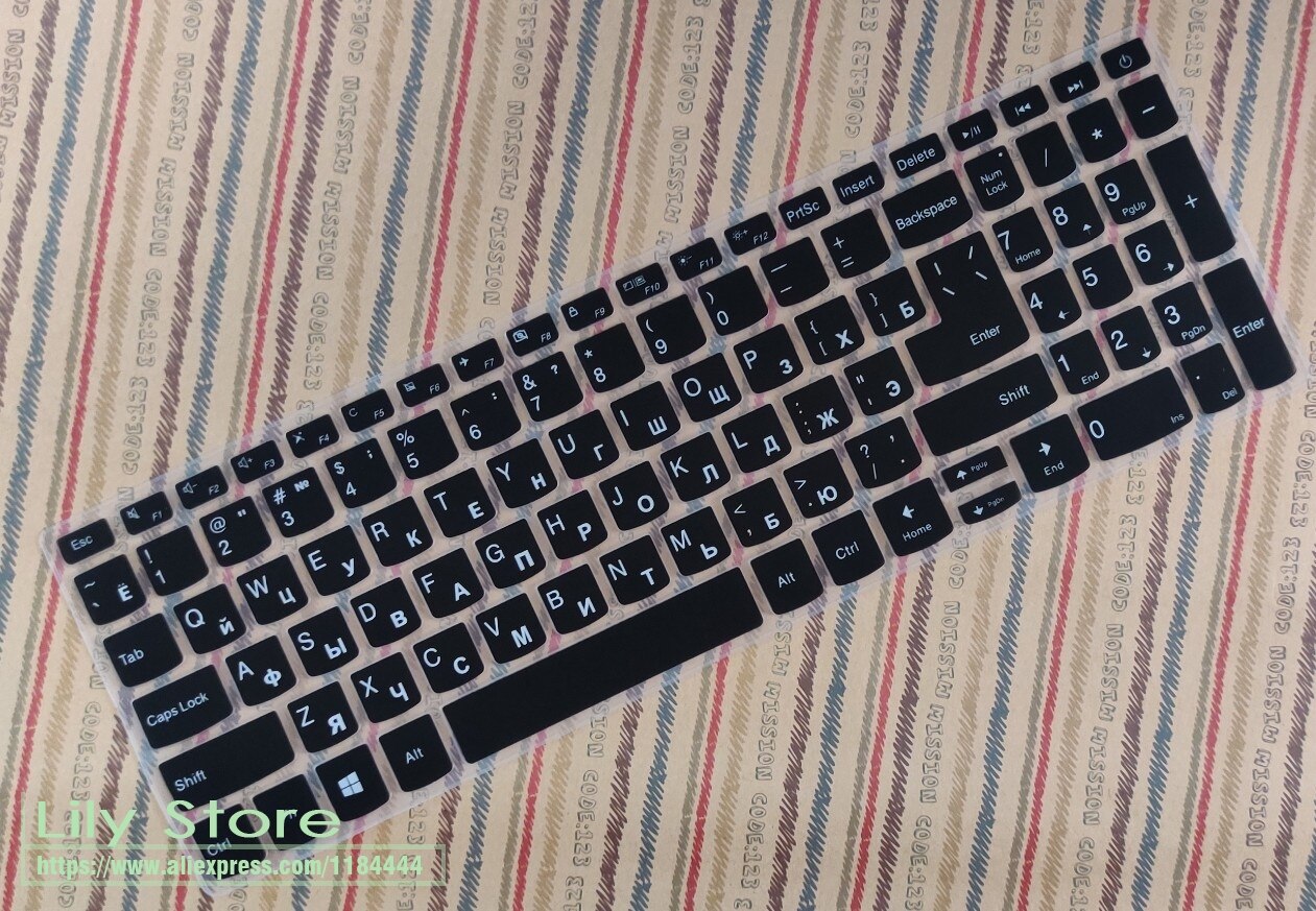 Russische 15,6 Zoll Laptop Tastatur abdeckung Haut Für Lenovo Ideapad 15.6 "320 330 330s 340 s 520 720s 130 S145 L340 S340