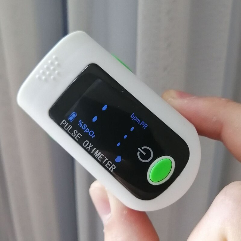 Newly Fingertip Oximeter Blood Measure Oxygen Saturation Digital Readings for Pulse Rate Home 19ing