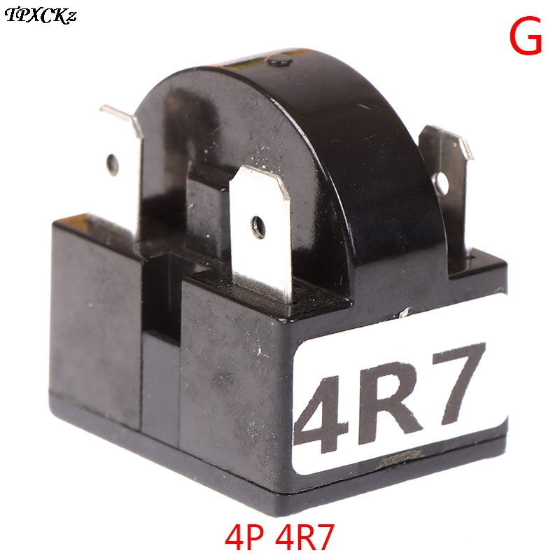 Ptc 2/3/4 -poligt startrelä för kylskåp, ptc-startare för kompressor: Xl