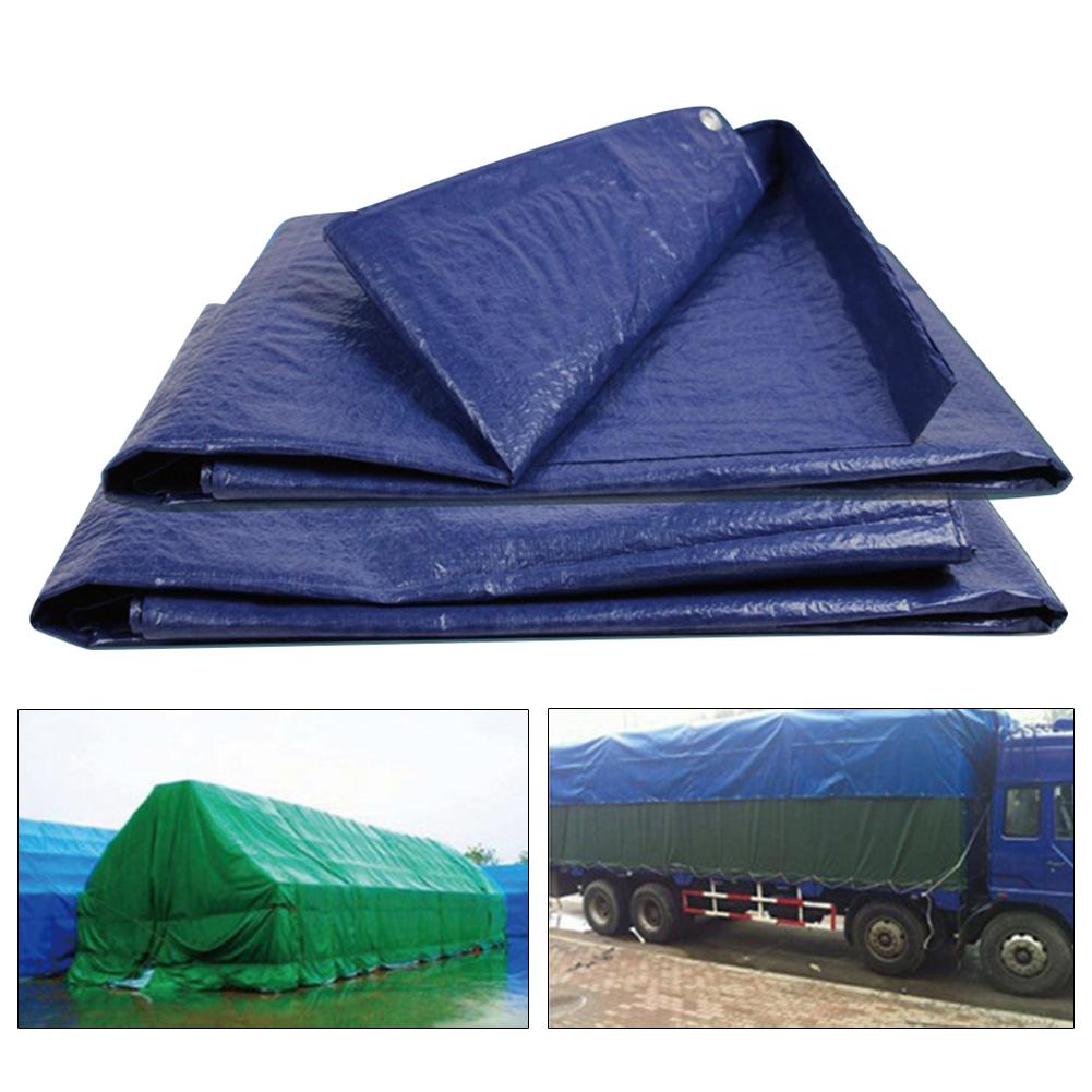 Heavy Duty Awning Waterproof Tarp Tent Shade Garden Canopy Sunshade Outdoor Camping Hammock RainFly Truck Cover Yard Sun Shelter