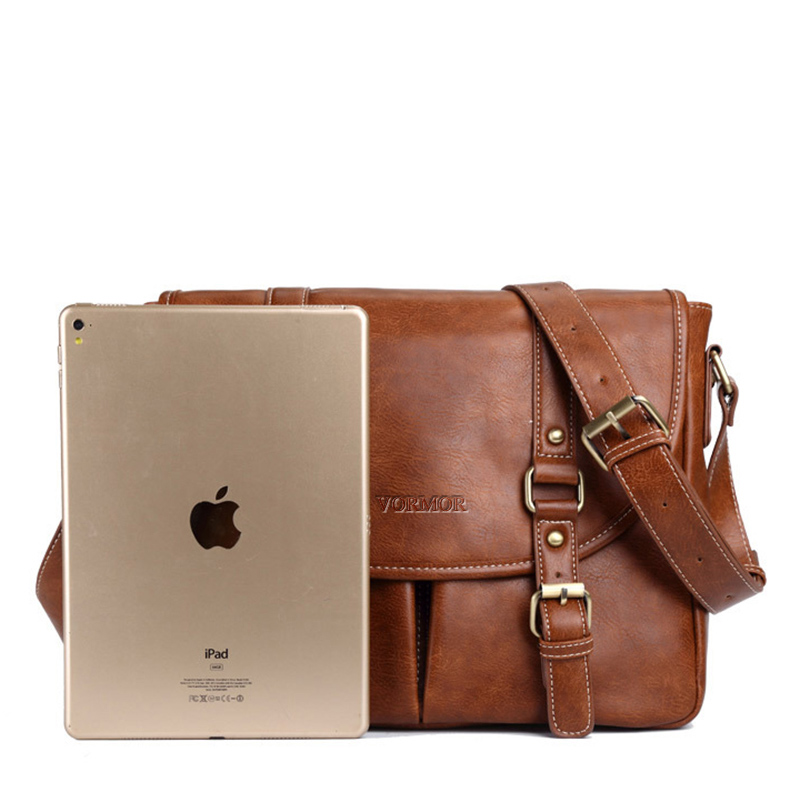 Vormor Lederen Mannen Tas Toevallige Zakelijke Lederen Heren Messenger Bag Mode Mannen Crossbody Tas Bolsas Mannelijke