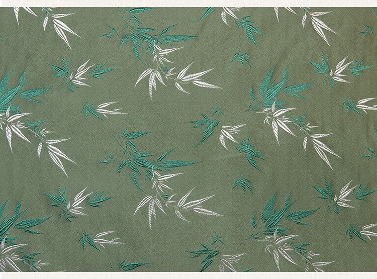 HLQON Japanse stijl Bamboe jacquard satijn brokaat stof telas patchwork katoen naaien voelde tela tissue door meter