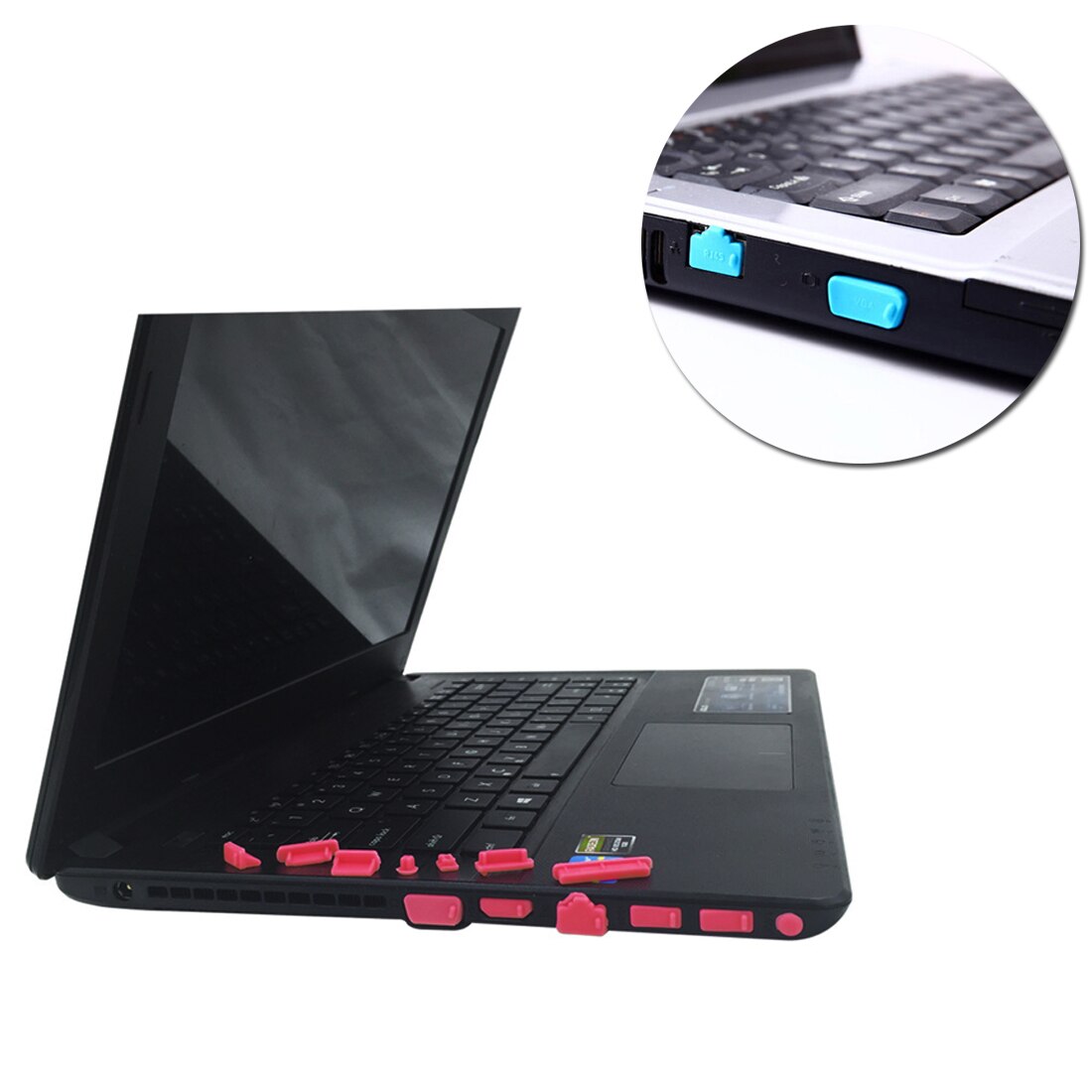 13 sztuk/zestaw silikonowe przeciwkurzowe zatyczka zaślepka uniwersalny pyłoszczelny Port USB interfejs RJ45 pokrywa robić laptopa komputer stancjonarny akcesoria