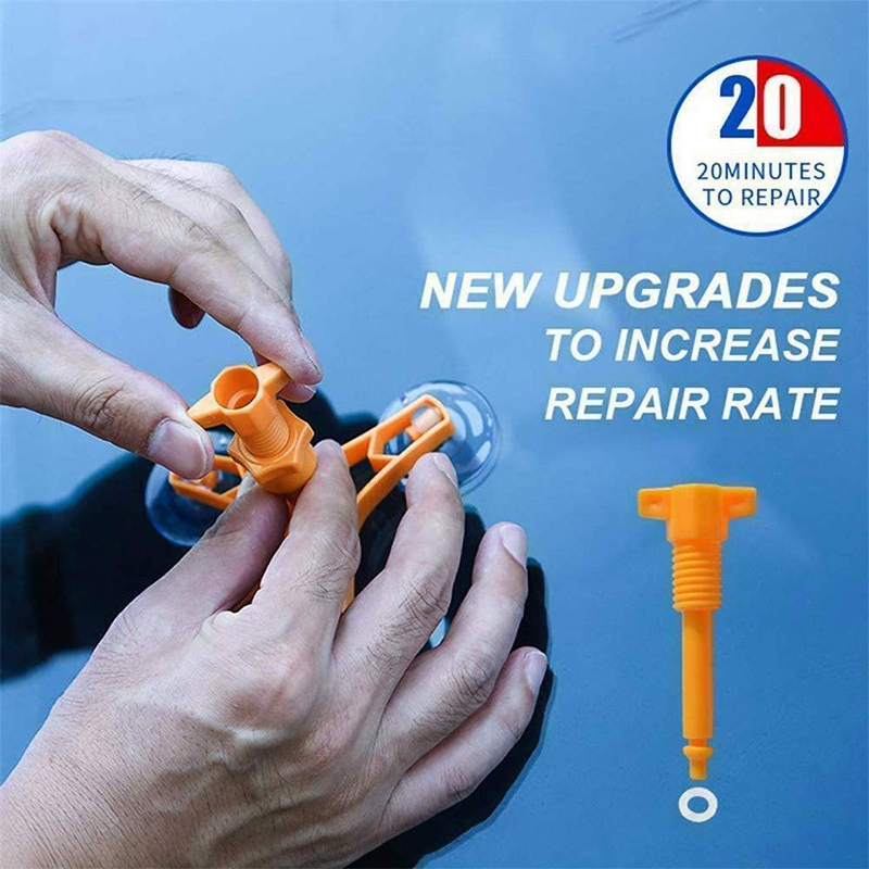 Windshield Galss Repair Kit Resin Shield Car Window Screen Polishing Resin Sealer Set DIY Car Glass Crack Repair Restore Tool D5