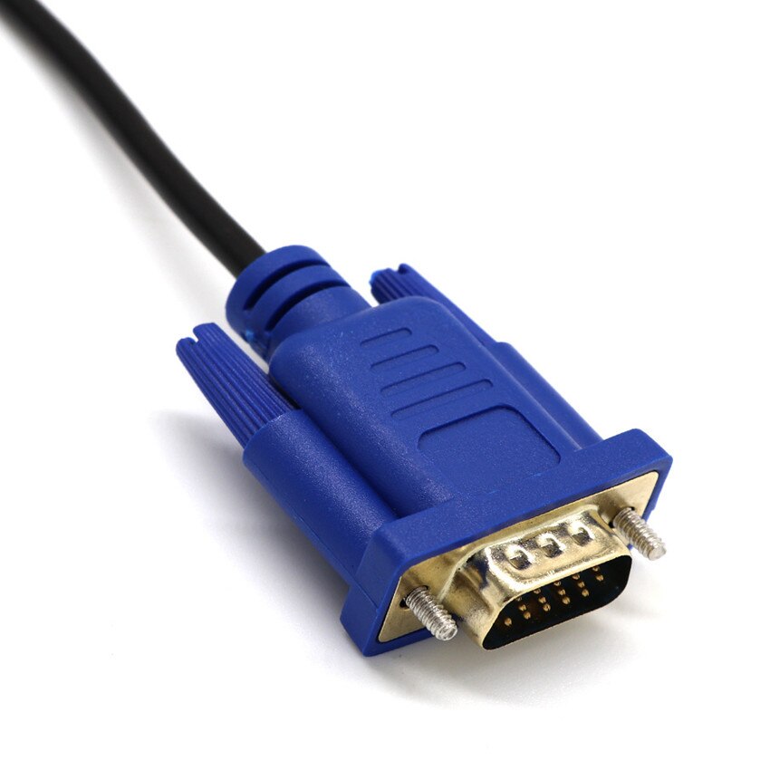 HDMI zu VGA HD Konverter Kabel Audio Kabel D-SUB Männlichen Video Adapter Kabel Blei HDTV PC Computer Monitor Für PC laptop TV