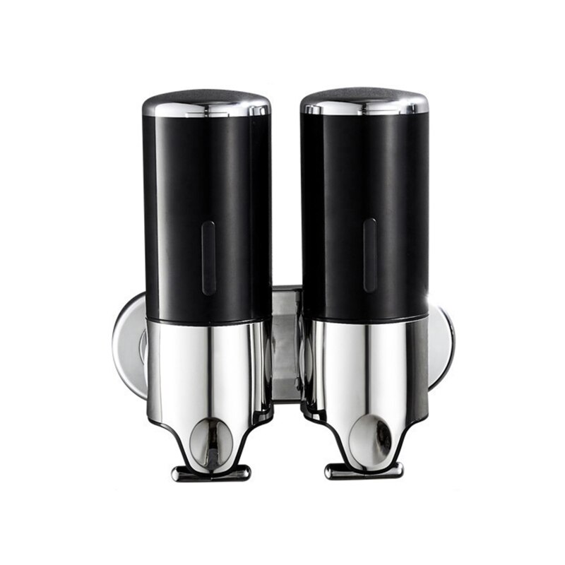 Wall Mounted Hand Gel Dispenser Manual Soap Dispenser Liquid Containers for Offices Restaurants Shopping Malls Hospitals 85WC: Red