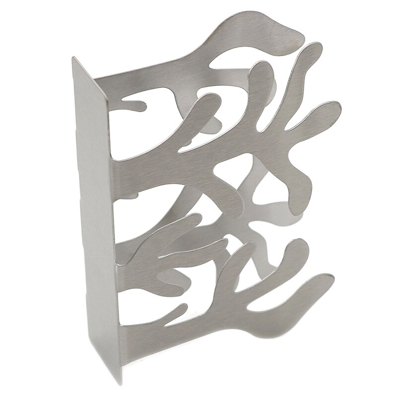 Hult træ metal servietholder papirdispenser tissue rack hvid hjemmefest spisebord dekoration