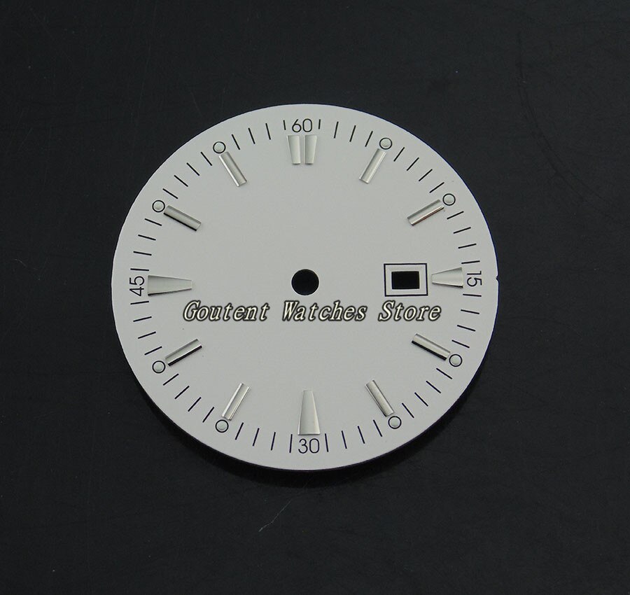35mm Steriele Wijzerplaat Fit Mingzhu 2813/3804 beweging heren Horloge Gezichten