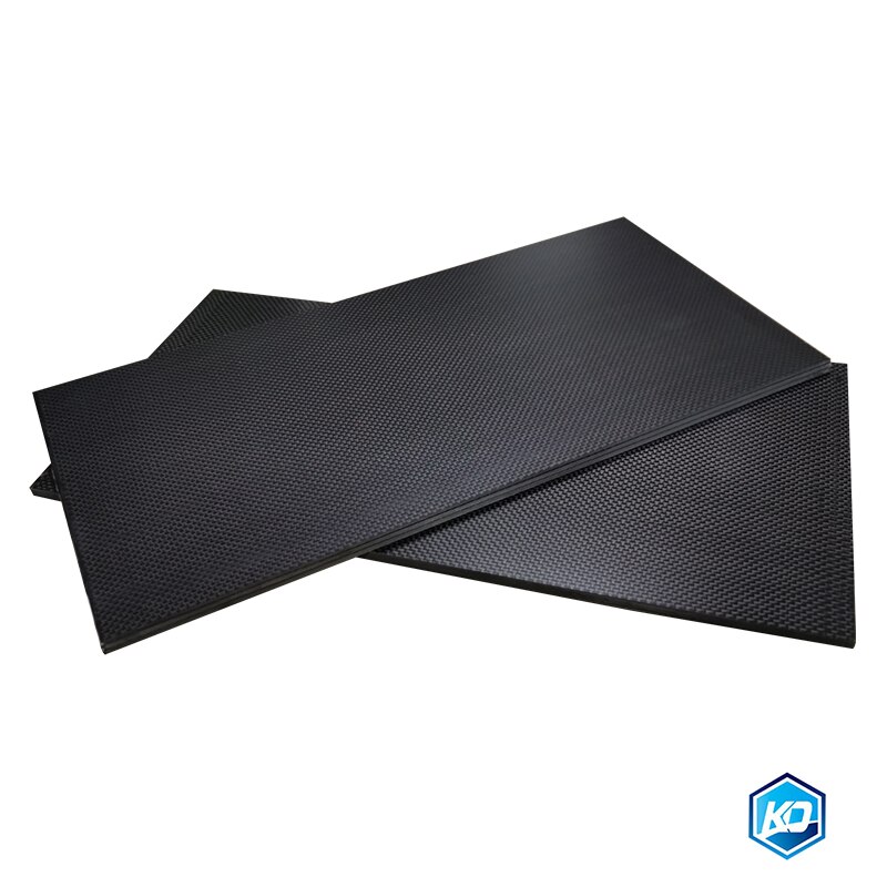 0,5–6 mm, 125 x 75 mm, 3K-Blatt, matt, glänzende Carbonplatten-Tafel-Blätter, Material mit hoher Verbundhärte, Anti-UV-Kohlefaserplatte