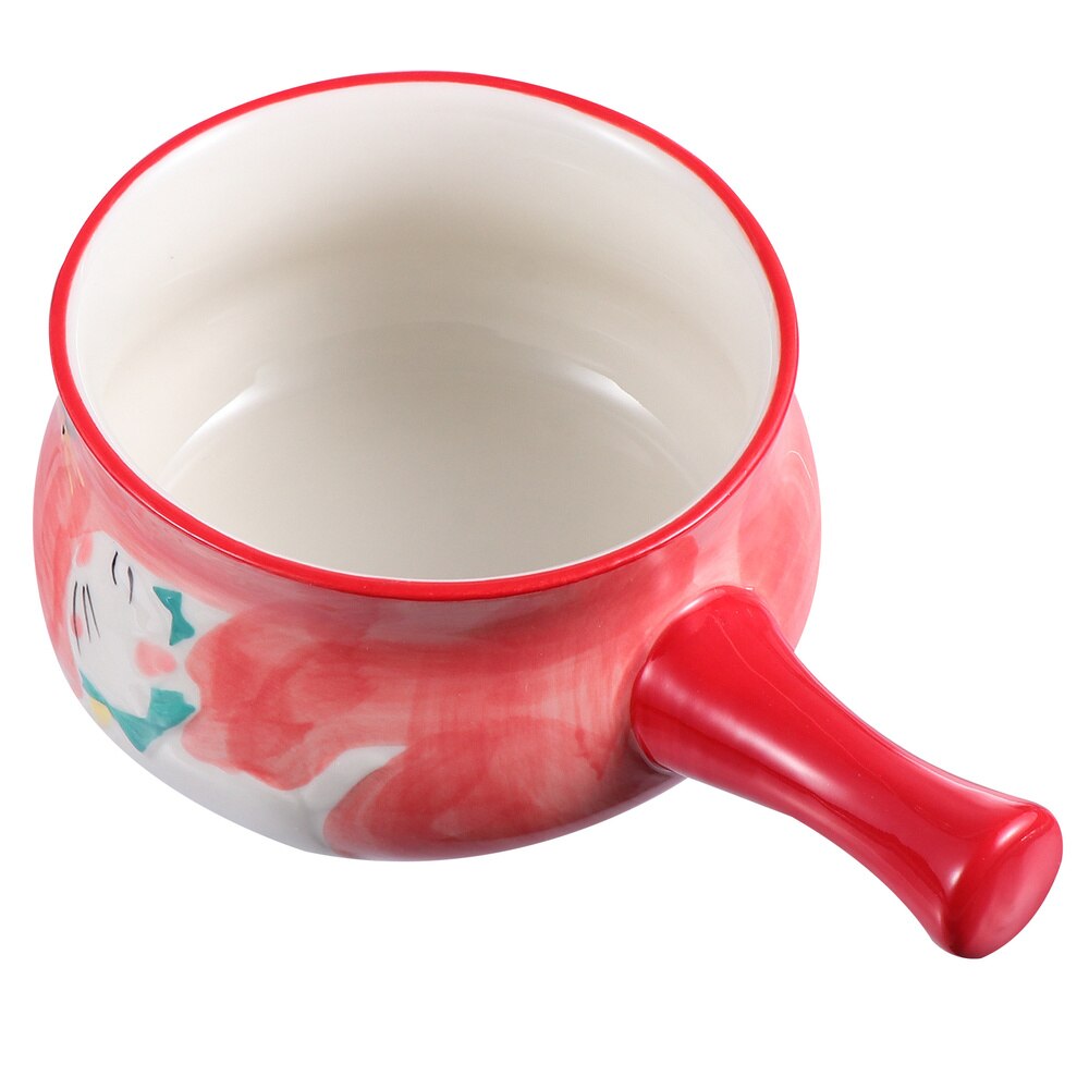 1pc Adorable Non-stick Soup Pot Multifunctional Cooking Sauce Pan