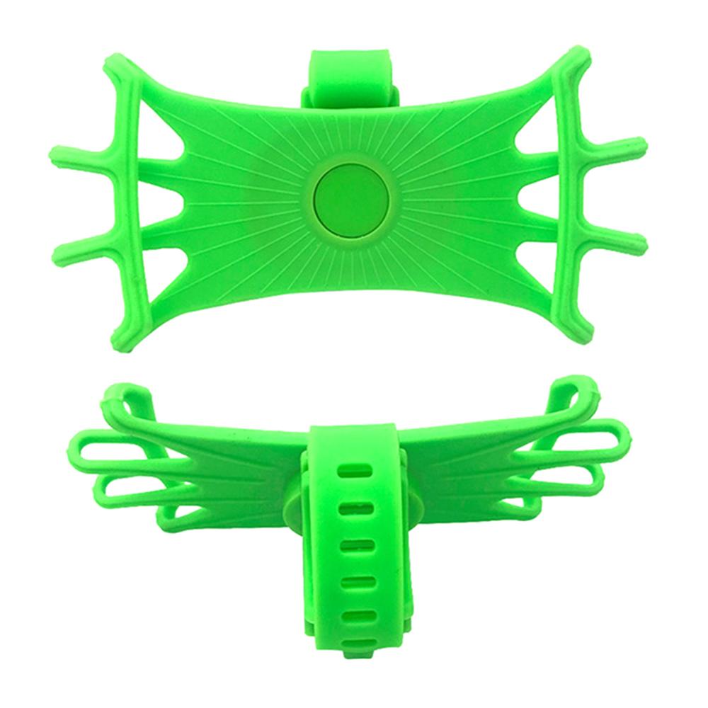 Soporte Universal para manillar de bicicleta, accesorios para iPhone 8, Samsung y Huawei: green