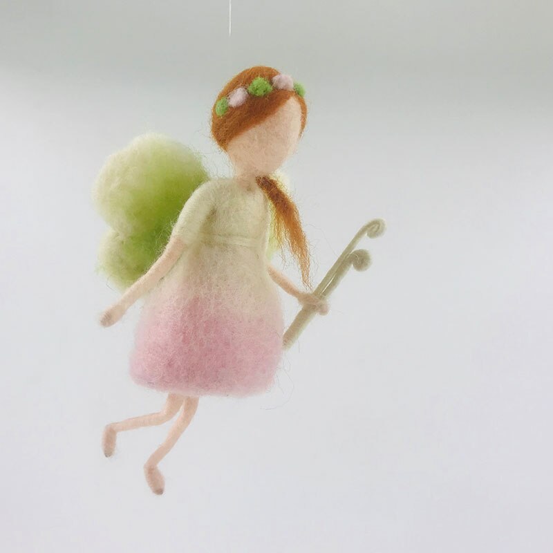 Fairy Naaldvilten Kit Voor Beginners, 6 "/15 Cm Hoogte, Elf Vilten Starter Kit, naald Gevilt Fee, Vilten (Geen. 25): Fairy K
