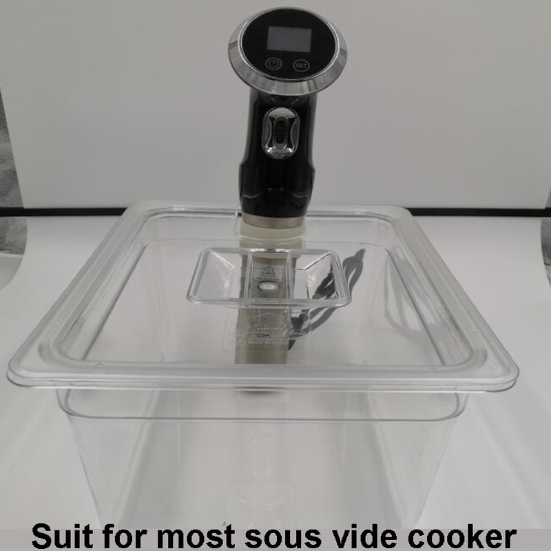11L Fit 3rd Generation Smart Wifi Control Sous Vide Container Stainless Steel Rack