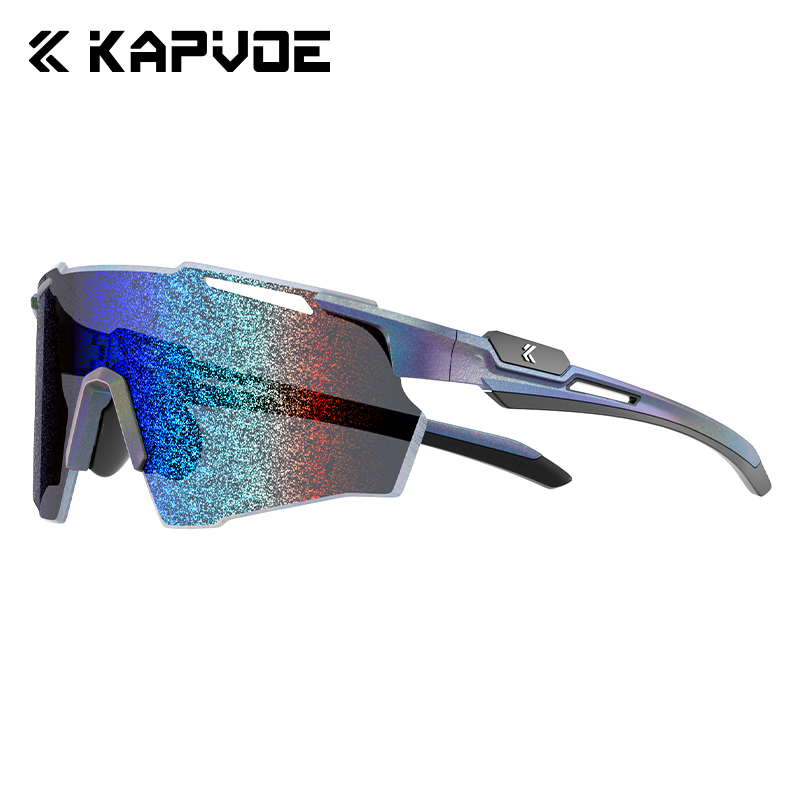KAPVOE Nuova tecnologia Nano Lenti Occhiali da ciclismo sport tutto'aria aperta Occhiali da suola Bici UV400 Occhiali Uomo Donna Occhiali da bicicletta da strada